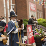 Leeds Waits medieval musicians at IMC 2016