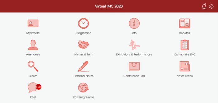 To show delegates the IMC App interface