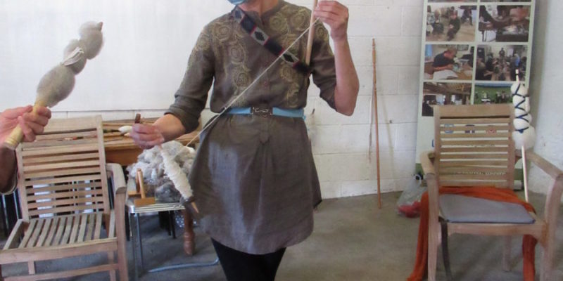 ‘Their thread of life is spun’: A Spinning Workshop